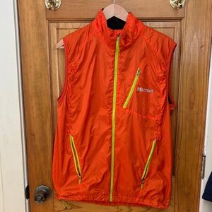 Marmot fleece-lined running vest